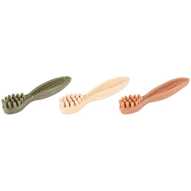 Foto 3 de 8 de Flamingo Veggie Cepillo Dental 12,5CM 4PZS Mix Display