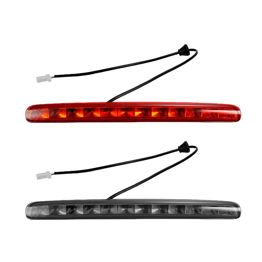Fanale Posteriore Terzo Stop per Fiat per 500 Cabrio 2009 2010 2011 2012 2013-2018 Luce Freno Posteriore Alta Lampada Freno Supplementare(Red)