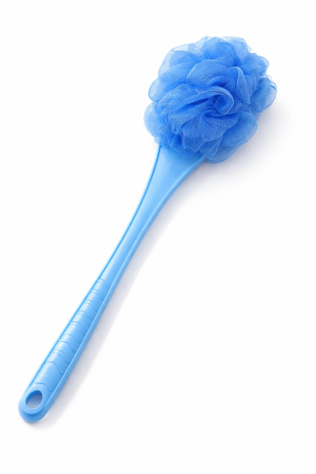 Long Handle Bath Loofah Brush with Soft Mesh Sponge, Blue, 15 Inches, Back Scrubber for Body Cleaning & Exfoliation-image-26