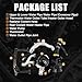 Seaforie Cooling System Replacement Kit Compatible with Land Rover Range Rover Sport Velar Discovery LR4 Jaguar F-Type F-Pace XF XE XJ 3.0L 5.0L V6 V8 2010-2021