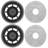 Panni Mocio con Piastre Mop Ricambi per Dreame X50 Ultra Complete, X50 Master, L40S Pro Ultra, L50 Pro Ultra, Mova V50 Ultra Complete Robot Aspirapolvere