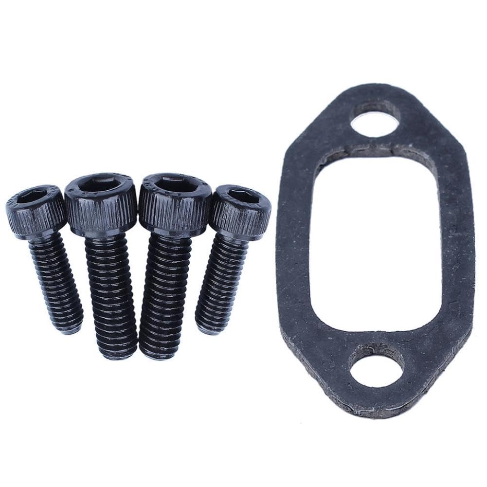 Tornillo de Escape con de Juntas Compatible con 61 268 272 272K 272XP para Motosierra Herramientas de jardín