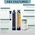 48,000 Grain Whole House Water Softener with Carbon Filter Tank - Digital Metered Control Water Softener System for 3-4 Bathrooms