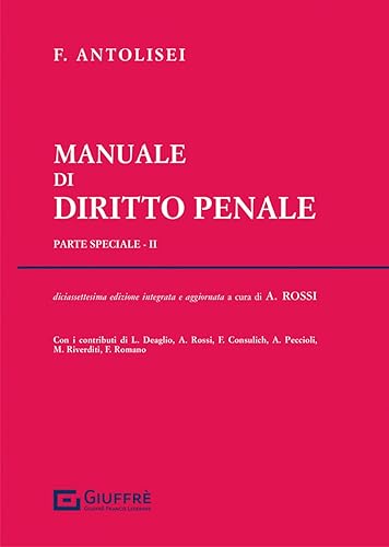Manuale di diritto penale - parte speciale ii
