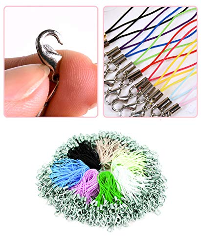 Hyamass 200Pcs Curved Lobster Clasps 7X12Mm Nickel Plated Lobster Claw Clasps Diy Jewelry Fastener Hook (Nickel) #TOP6