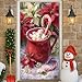 Imagen de Pancarta decorativa para puerta de cacao caliente de Navidad