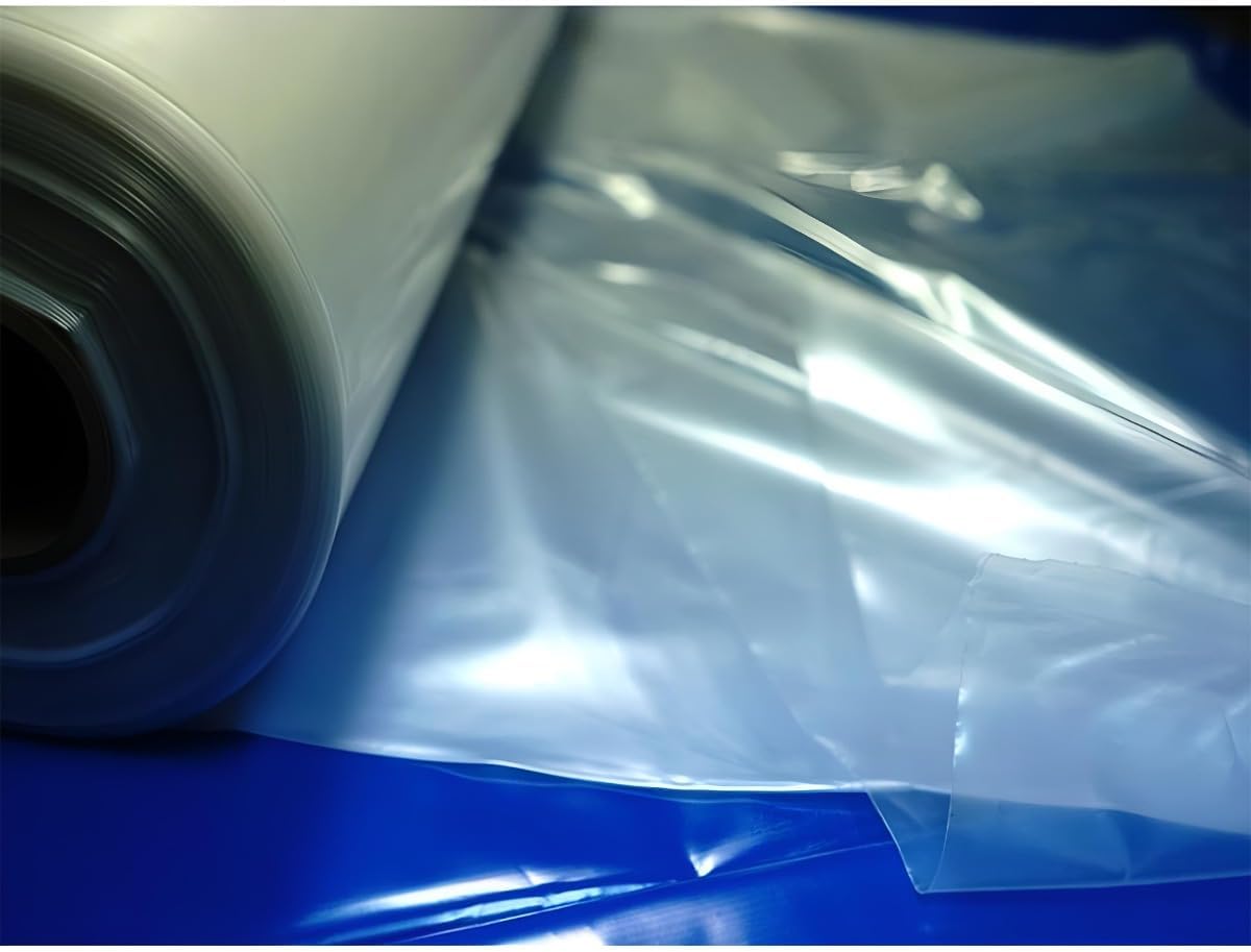 50" x 48" x 84" Gusseted Shrink Pallet Bags - 4mil White - 30bags/roll