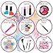 My First Princess Make Up Kit - 12 Pc Kids Makeup Set - Washable Pretend Makeup For Girls - These Makeup Toys for Girls Include Everything Your Princess Needs To Play Dress Up - Comes with Stylish Bag