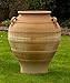 Produktbild Kreta-Keramik | große Henkel-Amphore aus echter Terrakotta | 100 cm | handgefertigt und absolut frostfest | hochwertige Pflanzamphoren für den Garten, Balkon oder Terrasse, Cassia