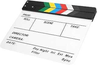 Film Blapperboard No Es Fácil de Romper el Imán Empotrado de Paleta Hecha Material Orgánico para Recuerdos Películas (#2)