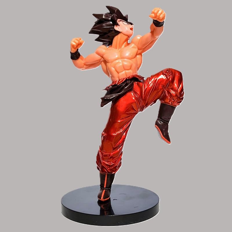 Image of Awestuffs Goku DBZ Large Action Figure Limited Edition Figure Manga Toy Collectible (Goku Blood of Saiyans Special X)