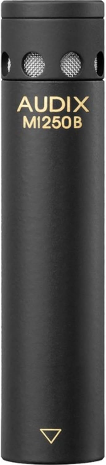 AUDIX M1250B Miniaturized Cardioid Condenser Microphone - Black