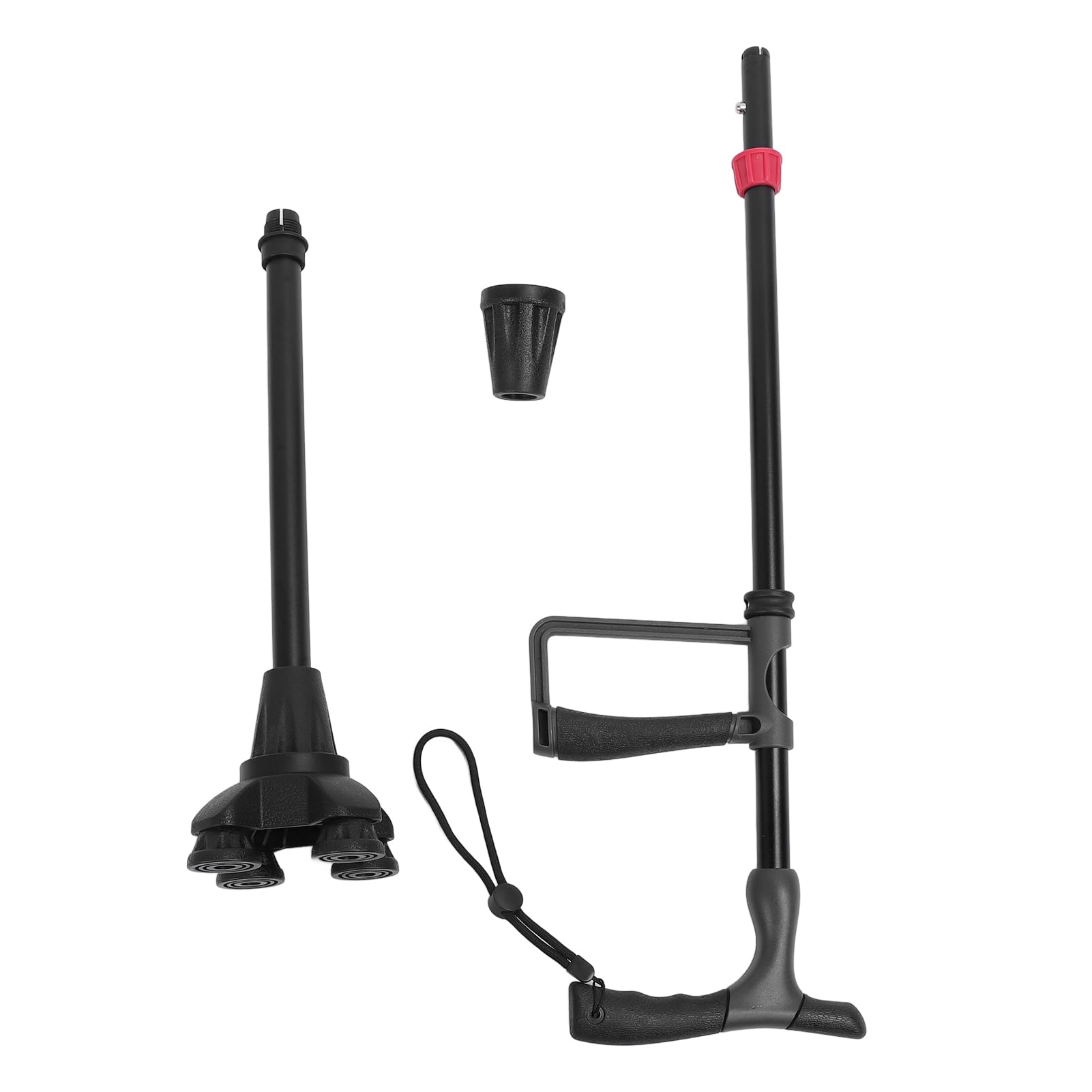 Luocute Escalera de Escalera Ajustable Asistiendo Al Bastón para Personas Mayores, Ayuda para Caminar Escaleras, Palitos de Estabilidad y Movilidad, Caminar por Dispositivos de