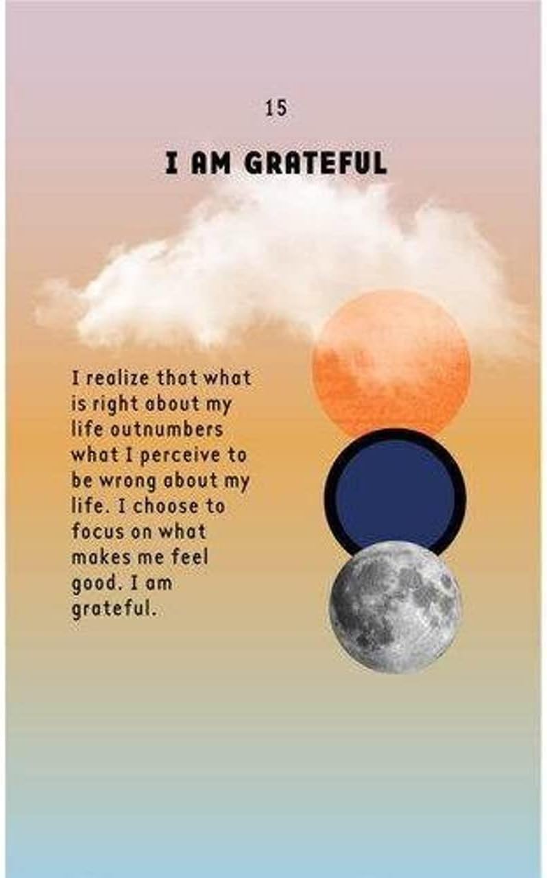 Liphontcta I AM Everything Affirmation Cards - A 30 Card Deck