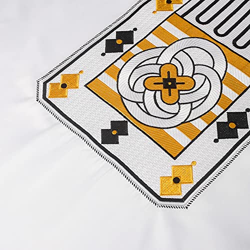 HD African Family Matching Outfits Nigerian Boubous Agbada 3 Pieces Embroidery Dashiki Daddy and Son Clothes Set4