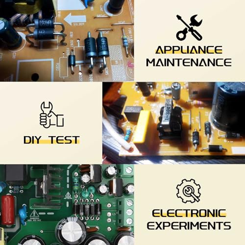 Upvivi DIODES-190PCS Diode Assorted Kit,Schottky Rectifier Diode 1N4001 1N4002 1N4003 1N4004 1N4005 1N4006 1N4007 1N4148 1N5404 1N5406 1N5408 Rl207 Uf4007 Fr107 Fr207 1N5817 1N5819 1N5822 15Sq045 10A10 20Values Diodes Kit thumb #2