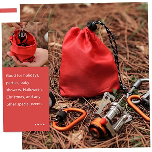 Rangement camping à cordon rouge UPKOCH protège petits objets perdus - 7