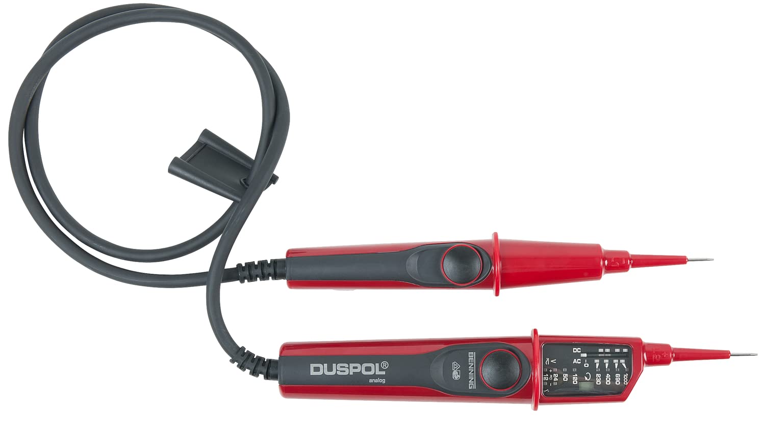 KS Tools 117.1503 Isolierter Spannungsprüfer zweipolig 12-1000 V