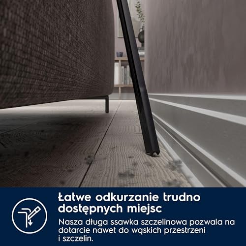 Electrolux Odkurzacz Workowy Clean 600 EB61C3WBL, 73 dB, 99,99% skuteczność odkurzania, Kompaktowy rozmiar, 55% materiałów pochodzących z recyklingu, Zasięgiem 12 metrów, Brąz