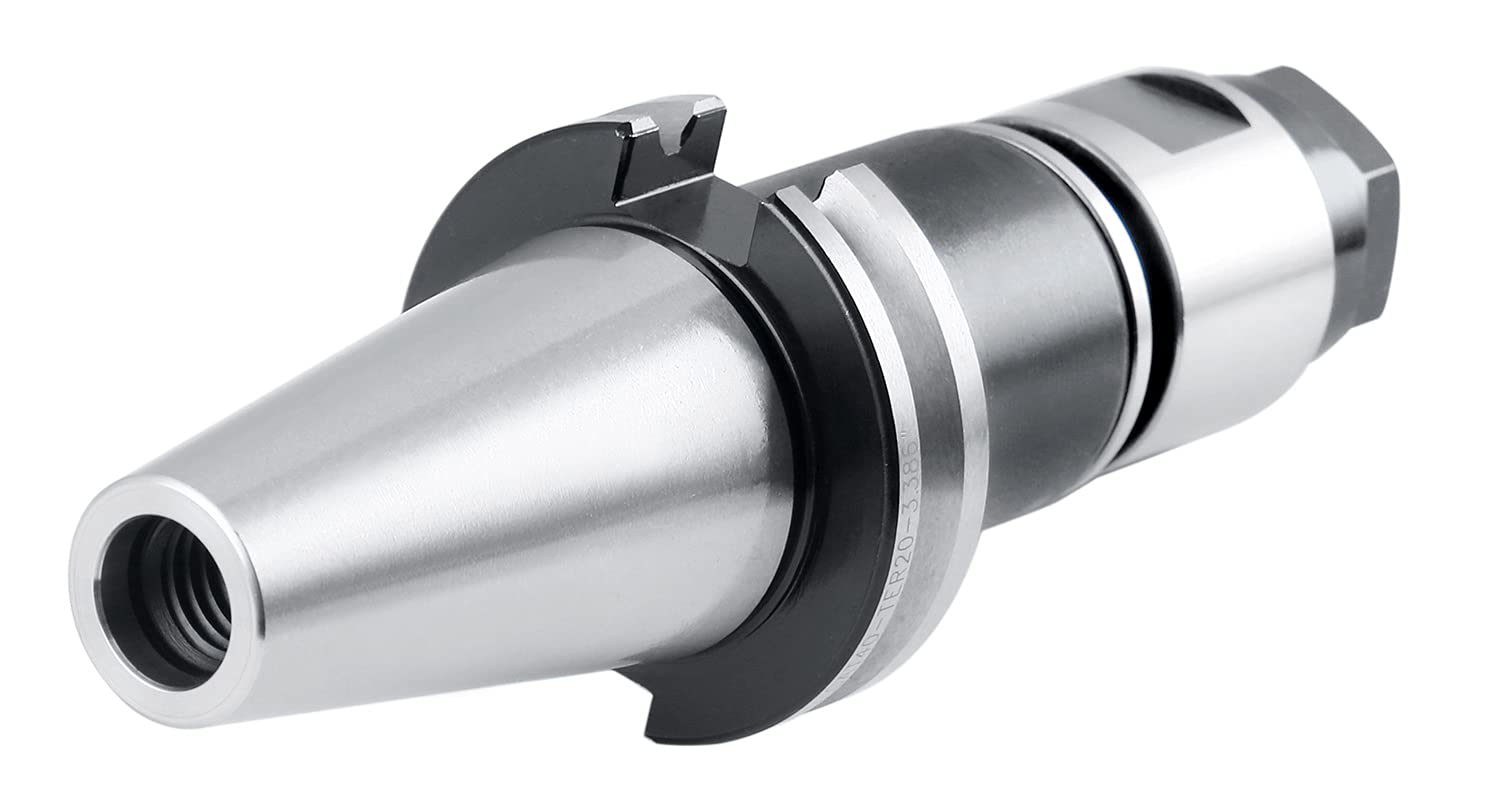Flash Deals - 70% OFF Accusize Industrial Tools Cat40 to Er20 Premium Floating Tap Collet Chuck, 5/8'' to 11 Rear Thread, 0537-5984