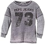  Pepe Jeans Mädchen Gerry Sweatshirt, Grau (ASH Grey 967), 152 (Herstellergröße: S)