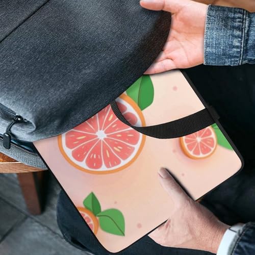 Pochette ordinateur 13 pouces anti rayures motif pamplemousse - 4