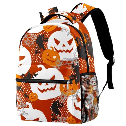 Sac de voyage décontracté citrouilles d'Halloween pour sorties et lycée