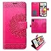 Produktbild betterfon | LG K42 Hülle Handy Tasche Handyhülle Case Etui Schutzhülle mit Magnetverschluss/Kartenfächer für LG K42 Pink