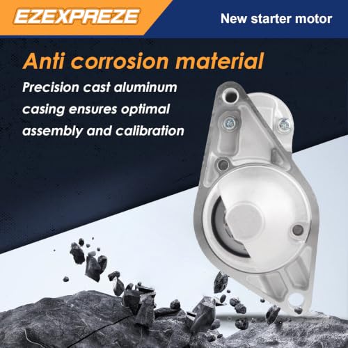 Image of Ezexpreze 19254 New Starter for 2013-2016 Dodge Dart 2.0L, 2013-2016 Dodge Dart 2.4L 1.4KW 12V CW 10T