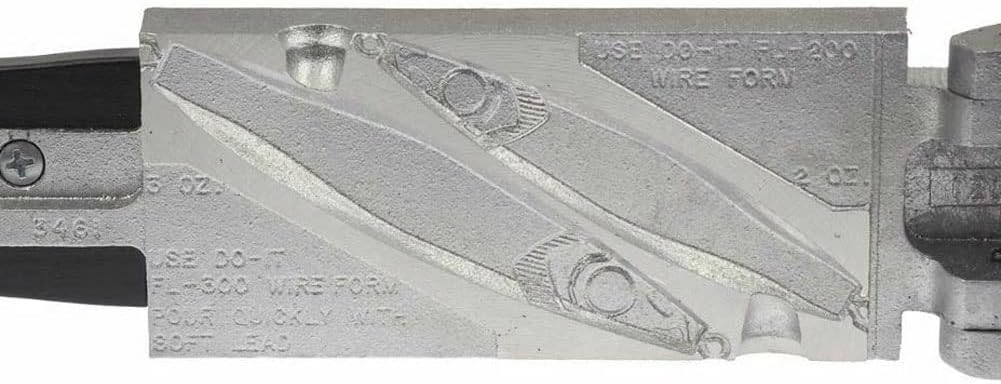 Do-It Flutter Lure Mold - 2 & 3 Oz