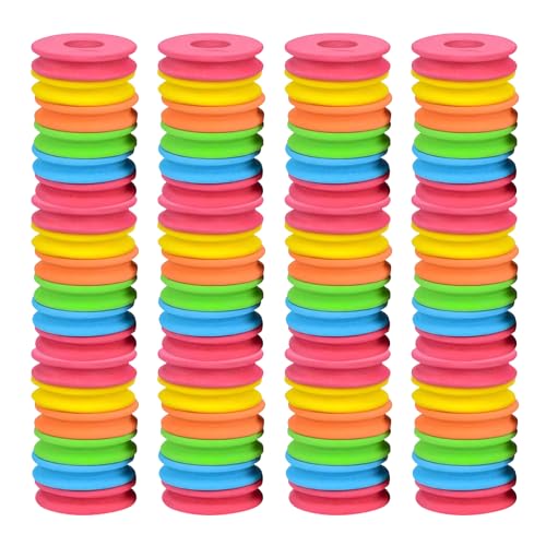 Bobine di Schiuma da Pesca, Bobina di Schiuma di Pesca, Lenza di Pesca Stoccaggio Bobina, 100 Pezzi Bobine in Spugna per Filo da Pesca, Principalmente per Riporre Lenze da Pesca, Diametro 4.5 cm
