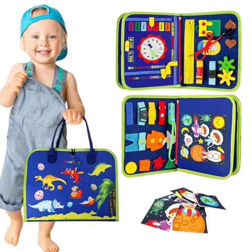 Busy Book, Quiet Book, giocattolo Montessori per bambini di età