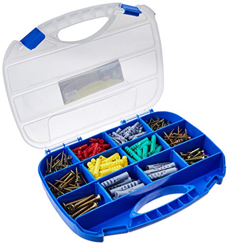 Tramontina 43505003, Maleta Parafusos e Buchas 385 Peças com 195 Parafusos 190 Buchas