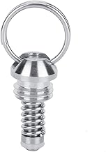 2Pcs Beer Keg Pressure Relief Valve, Stainless Steel Beer Keg Relief Valve for Repair, Ball Lock Beer Brewing Accessories Replacement Valve for Ball Lock Type Homebrew, 2.2 inch