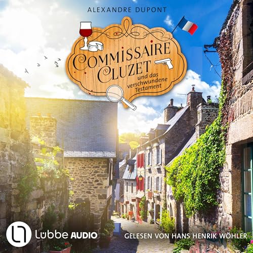 Commissaire Cluzet und das verschwundene Testament Audiolibro Por Alexandre Dupont arte de portada