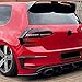 for Golf 7 GTI R GTD Mk7 2013-2017 Rear Bumper Spoiler Fog Light Cover Set