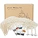 Candle Making Kit, Best Essential Supplies for Fun and Easy DIY Scented Jar Candles at Home, Pure Natural 10-lb Soy Wax, Wicks, Clips, and 7-Color Dye Set