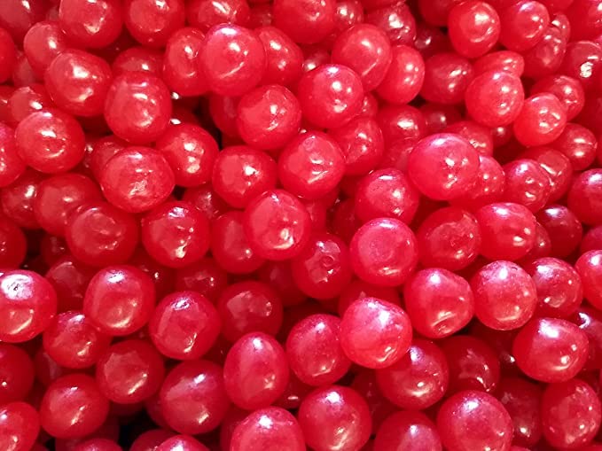 Miniatura 2 de The Snackery Cherry Sours - Bolas de caramelo masticables, caramelo rojo a granel (2 libras)