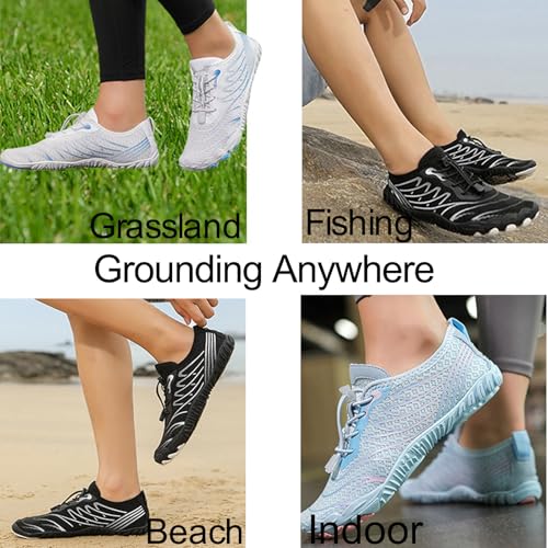 Image of Grounding Barefoot Shoes with Copper , Effective Full-Chain Grounding