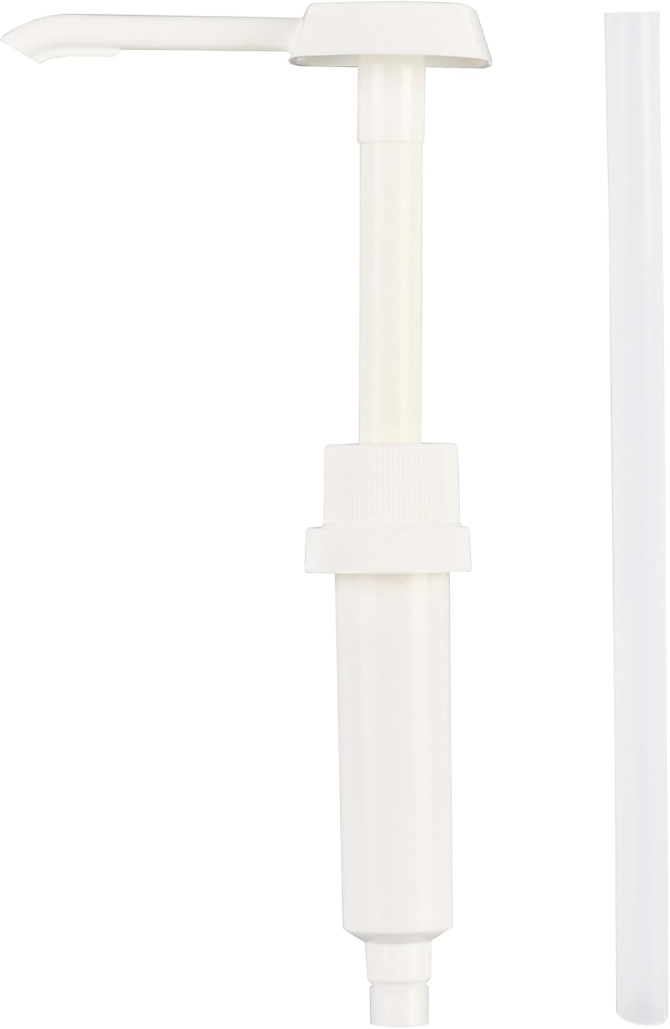 Restaurantware 1 oz White Plastic Condiment Pump