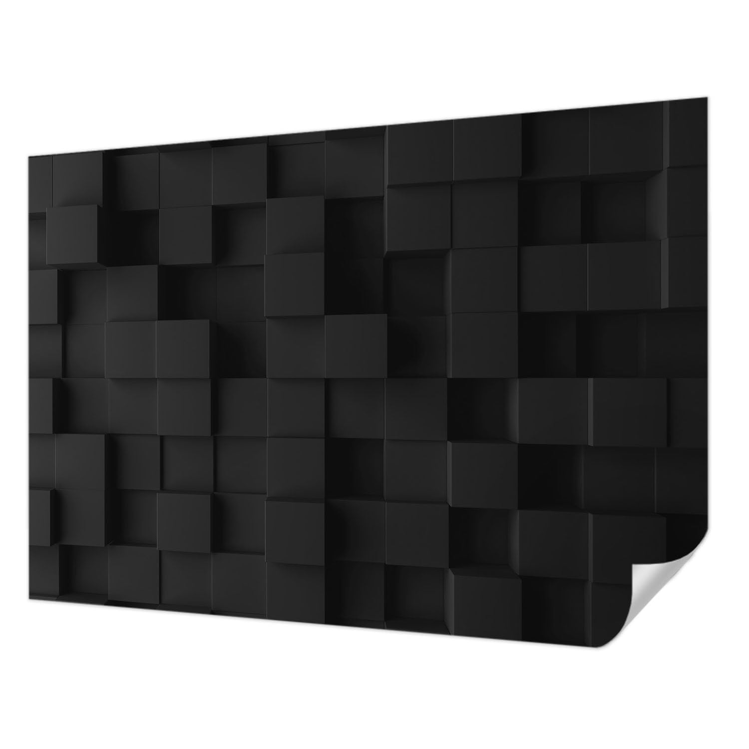 Papier peint autocollant lavable pour masquer les imperfections du mur du salon
