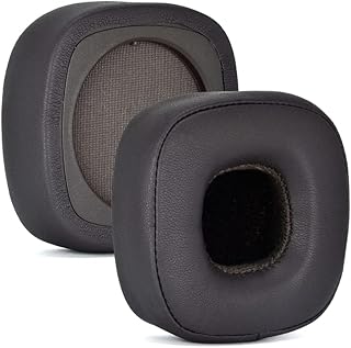 Major IV High-Density Noise Cancelling Espuma Earpads Almofadas De Ouvido Muito Conforto para Marshall Major IV/Major 4 Fone de Ouvido Sem Fio, Upgrade Headset Earmuffs (Castanho)