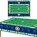 Treasures Gifted Football Tablecloth - Pack of 1 Football Table Cloths for Parties 53 x 71 Inches - Tailgate Football Party Decorations - Football Party Supplies - Football Decorations for Party
