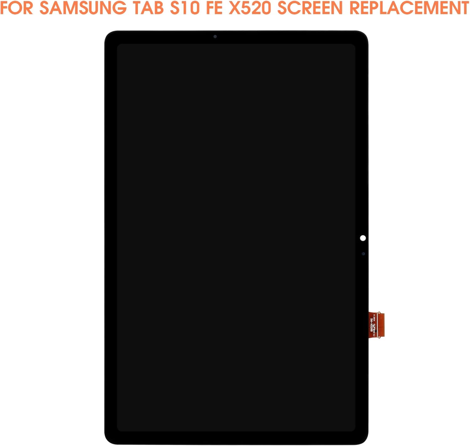 for Samsung Galaxy Tab S10 Fe Screen Replacement for Samsung Tablet S10 Fe LCD Display Touch Screen Digitizer Glass Full Assembly SM-X520 SM-X526 SM-X526B