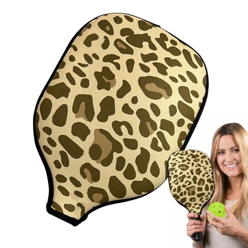Fundas de pickleball para palas, fundas de neopreno para raqueta de pickleball, bolsa de almacenamiento de pala, funda protectora para pala, funda de paleta de tenis de mesa con cremallera para