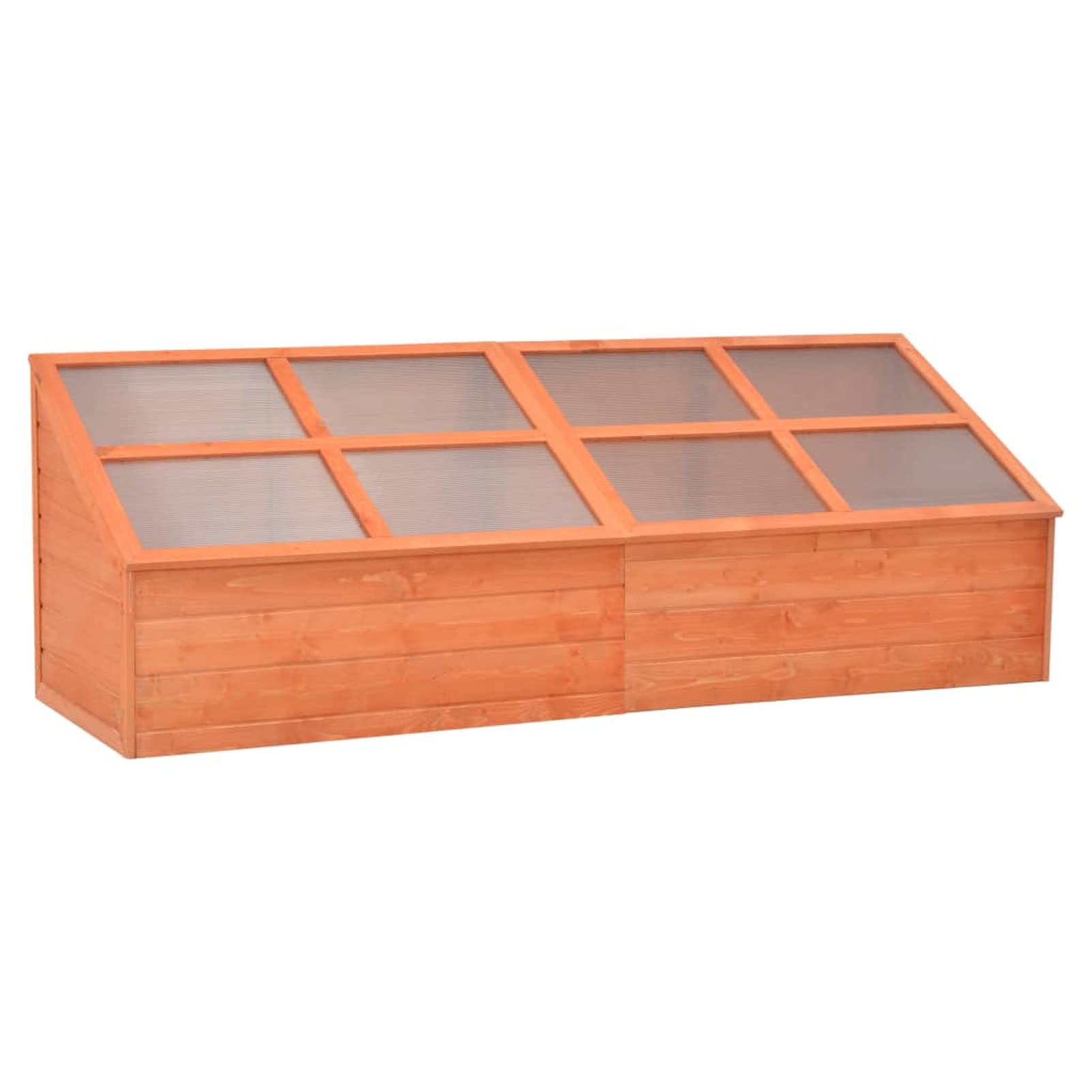 LAPOOH Serra in Legno 180x57x62 cm,Prato e Giardino,Giardinaggio,Serre-170648
