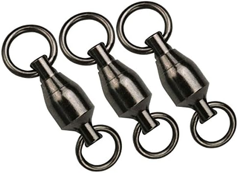 Ball Bearing Swivels Fishing Tackle, Barrel Swivels High Strength Stainless Steel Welded Rings Freshwater Saltwater Fishing Swivels