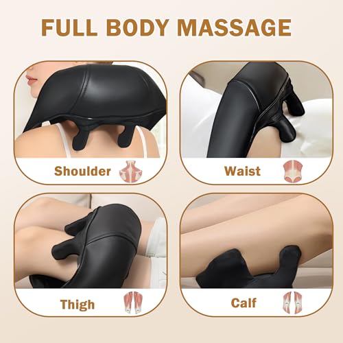 Joyset Cordless Neck and Shoulder Massager with Heat 4D Shiatsu Kneading - image 6