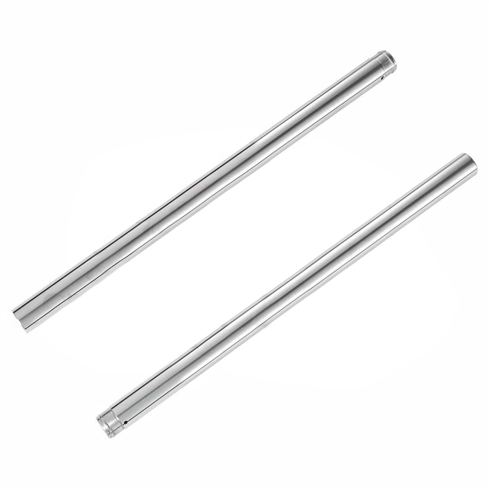 Tubes de fourche avant contre suspension molle moto NV400 Custom NC12 1983 tuyaux argent 37mm