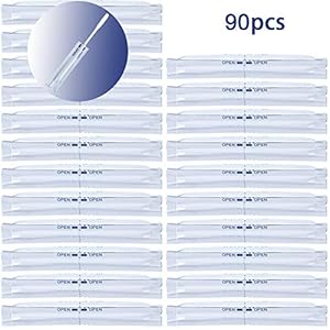 ZITFRI 90 stuks wattenstaafjes met alcohol met twee koppen voor het reinigen van elektronische sigaretten voor het…